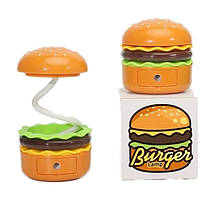 Настольная лампа-точилка для карандашей "Гамбургер" Burger Lamp