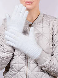 Жіночі зимові в'язані рукавиці ангора