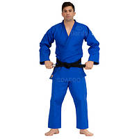 Кимоно для дзюдо синее тренировочное Daedo дзюдоги Elite JU 2202 для взрослых