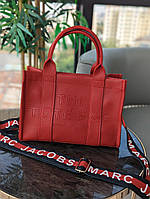 Сумка женская Марк Джейкобс шопер красный Marc Jacobs Tote Bag мини