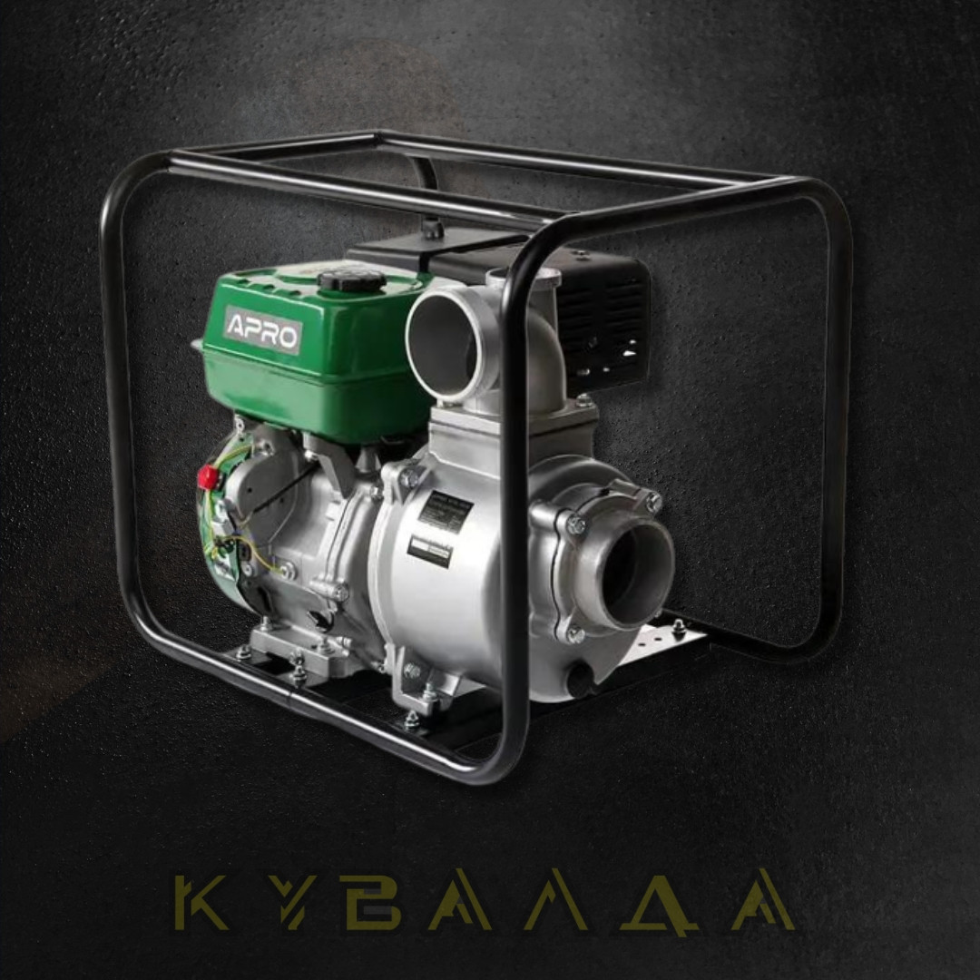 APRO Мотопомпа бензинова 4-х тактн. WPD-45 6.5 к.с. 45 м3/год 26 м (для брудної води)