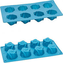 Форма силіконова 8шт на планшеті FY-0183, 28*15*3,5см MZOPT