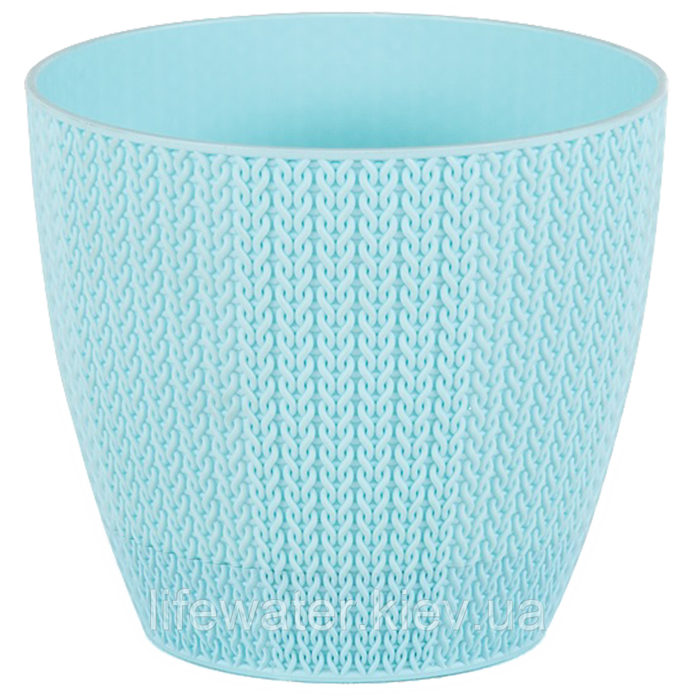 Горщик для квітів Sumela 2,5 л світло-блакитний, фото 1