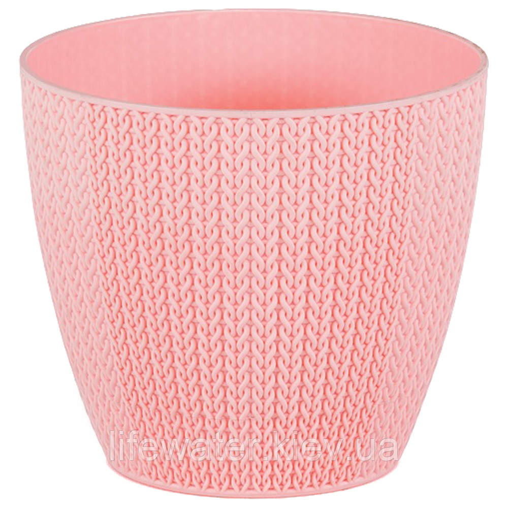Горщик для квітів Sumela 5 л світло-рожевий, фото 1