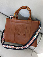 Сумка женская Марк Джейкобс шопер коричневый Marc Jacobs Tote Bag большой