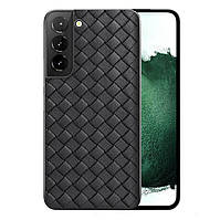 Чехол Primo BV Weaving для смартфона Samsung Galaxy S21 (SM-G991) - Black