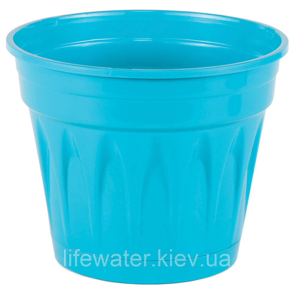 Горщик для квітів Revak 11 л бірюзовий, фото 1