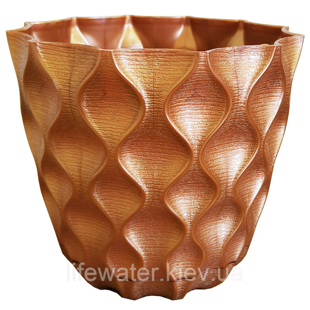 Горщик для квітів Venus 1,5 л золотий, фото 1