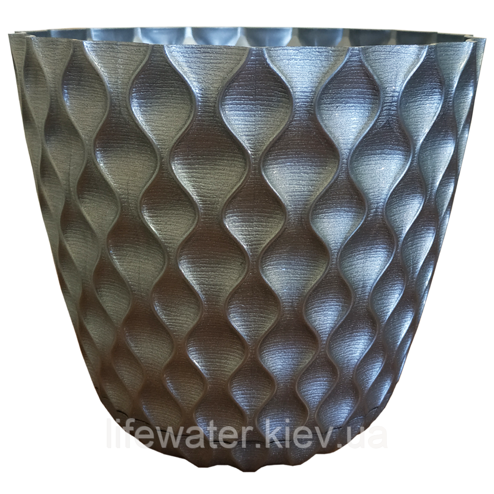 Горщик для квітів Venus 2,75 л сірий, фото 1