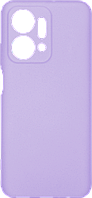 Силікон Honor X7a Silicone Case Світло-фіолетовий