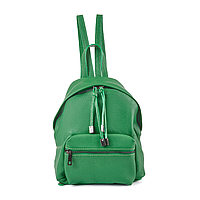 Рюкзак жіночий шкіряний міський Virginia Conti 8300 маленький Зелений