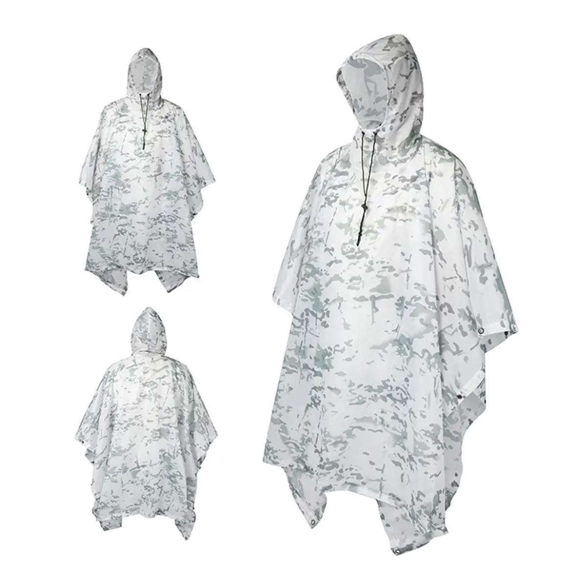 Пончо-дощовик Rip Stop Camo Multicam Snow PP-RP-RS-MC-S