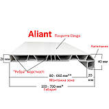 Підвіконня Aliant коричневий дуб, фото 3
