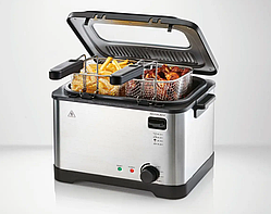 Подвійна фритюрниця 3 корзинки Silver crest SEF3 2000 C2 на 4л