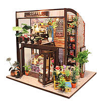 Конструктор Ляльковий будиночок CuteBee Кавова DIY DollHouse (V549SD)