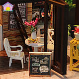 Конструктор Ляльковий будиночок CuteBee Кавова DIY DollHouse (V549SD), фото 7