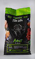 Сухой корм Fitmin Premium For Life Adult all breeds для взрослых собак всех пород 12 кг