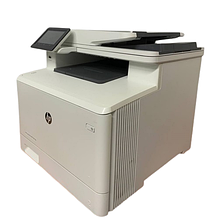 Лазерний кольоровий принтер БФП 3в1 принтер+сканер+копір HP LaserJet Pro M477fdn б.в., фото 4