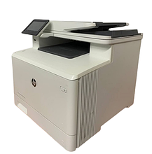 Лазерний кольоровий принтер БФП 3в1 принтер+сканер+копір HP LaserJet Pro M477fdn б.в., фото 3