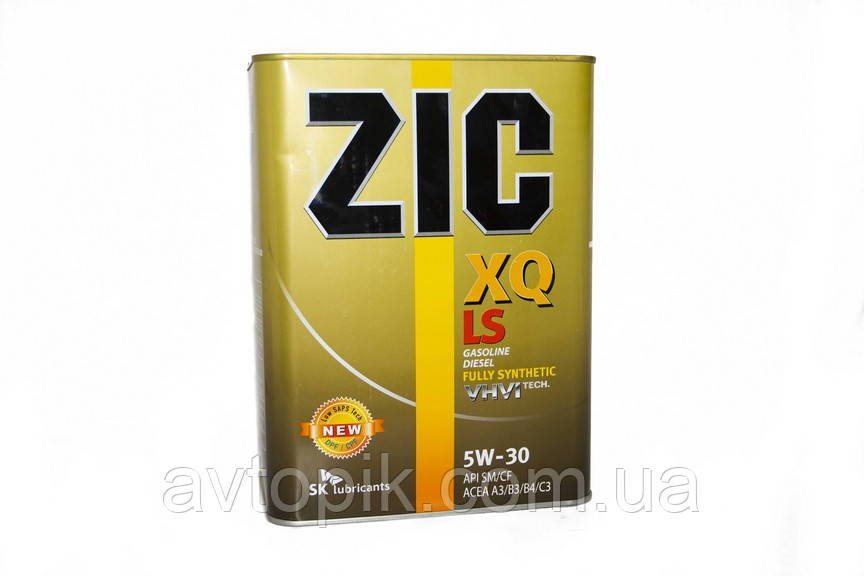 Моторне масло ZIC XQ LS 5W-30 (4л.)