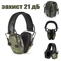 Тактические активные наушники Howard Leight Impact Sport R-01526 Olive Військова версія!