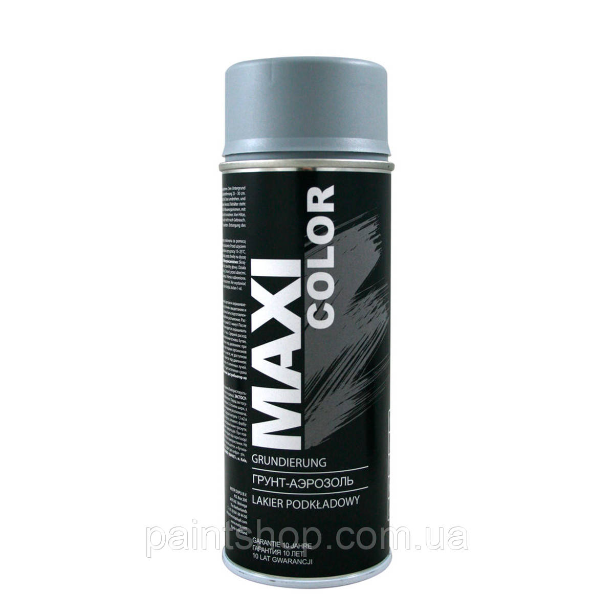 Грунт аерозольний Maxi Color Cірий 400 мл