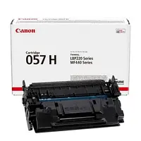 Оригинальный картридж тонер Canon 057H черный 10000 страниц