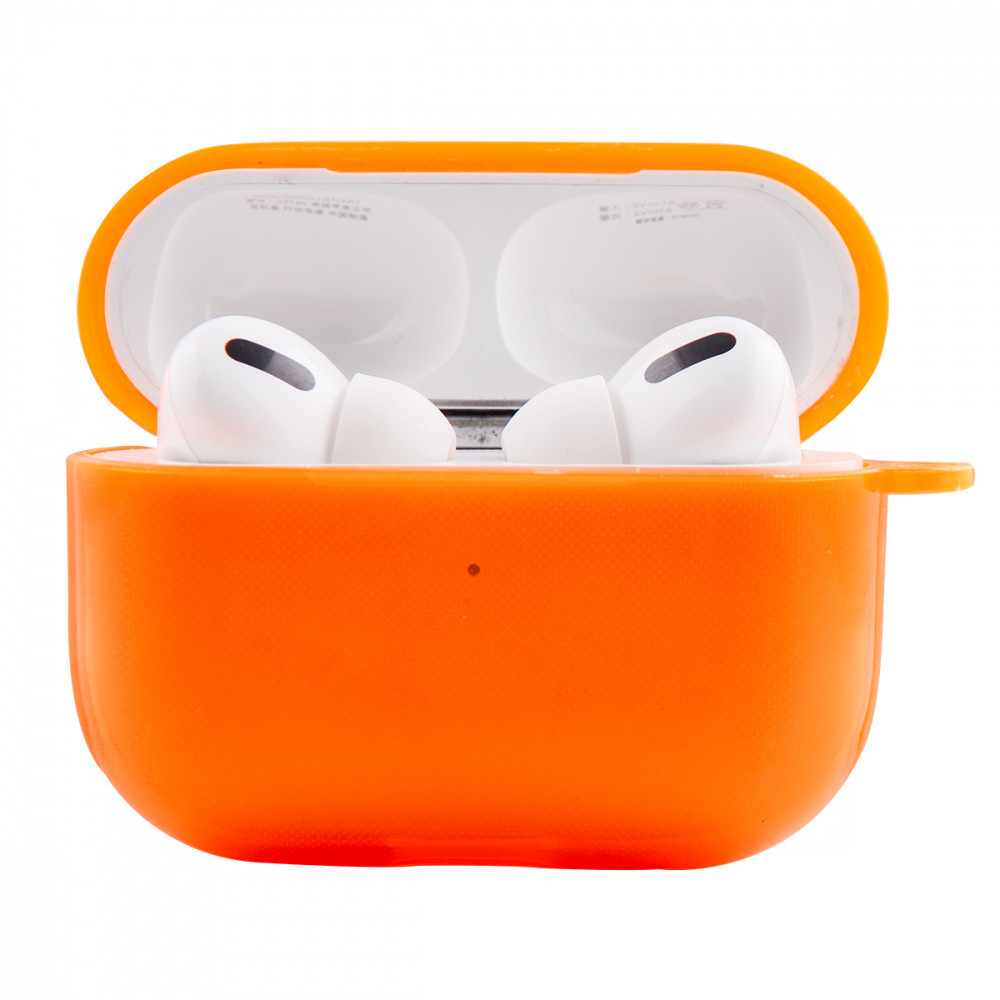Чохол для AirPods Pro WI-979 силіконовий яскраво-помаранчевий