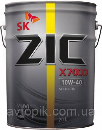 Моторне масло ZIC X7000 AP 10W-40 (20л.)