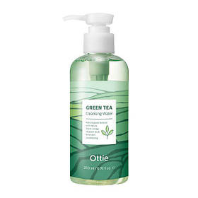 Міцелярная вода для зняття макіяжу з зеленим чаєм Ottie Green Tea Cleansing Water 200 мл (8809276011589)