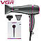 Професійний фен VGR V 402 для волосся 3 температури 2 швидкості потужний 1800-2200 Вт, фото 9