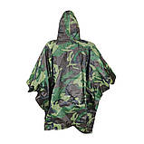 Пончо-плащ дощовик Nylon-PVC Camo Woodland PP-RP-VN-WD, фото 3