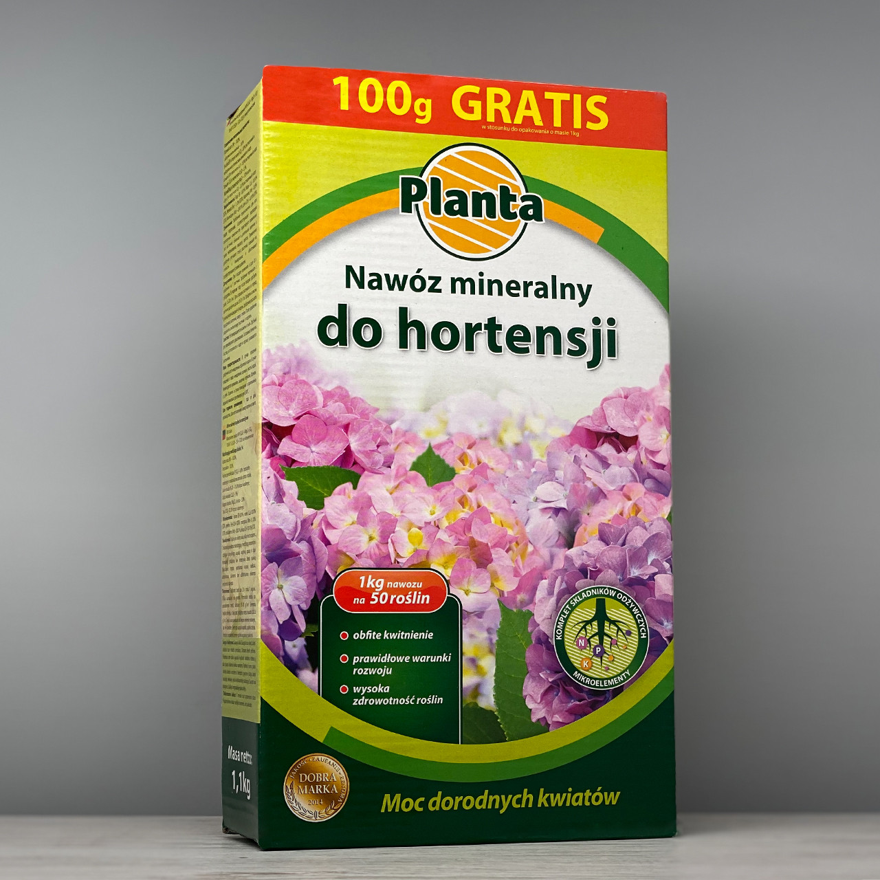Добриво Planta для гортензій гранули 1 кг