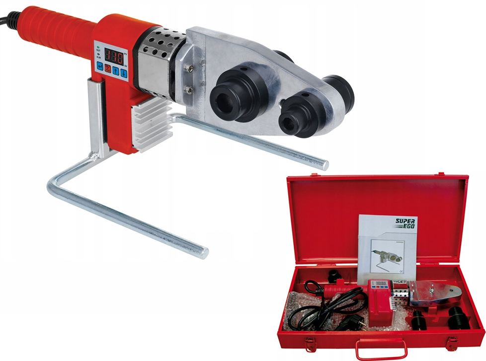 Паяльник для пайки пластиковых труб Super Ego SEGO 32, 800 Вт, 32 мм ...