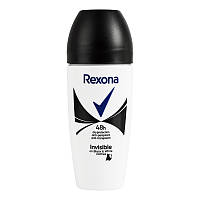 Антиперспірант кульковий Rexona Invisible On Black+White Clothes 50 мл (59095644)