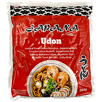 Макарони швидкого приготування удон Япана Japana udon 200g 30шт/ящ (Код: 00-00015694)