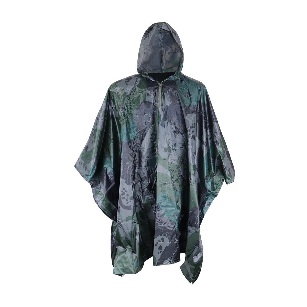 Пончо-плащ дощовик Nylon-PVC Camo Jungle Camo PP-RP-VN-JC, фото 1