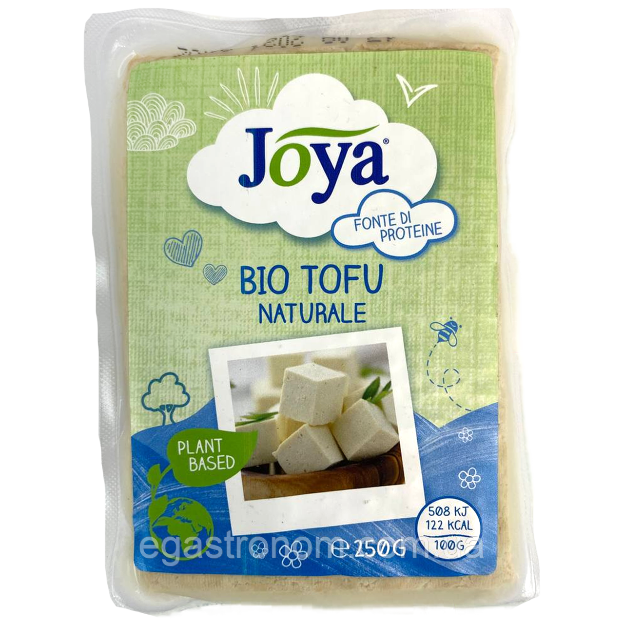 Сир тофу соєвий органік Джоя Joya 250g 6шт/ящ (Код: 00-00006079)