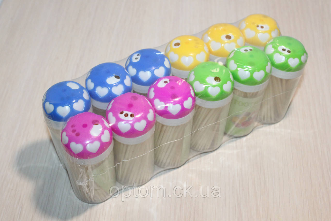 Зубочистки в баночці, фото 1