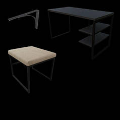 Меблі металеві Loft