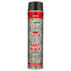 Фарба аерозольна Motip Special Edition Чорна матова 600 мл