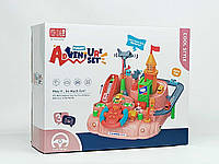 Игровой набор Yi wu jiayu Трек "Adventure set" с рулем оранжевый A333-330F-1