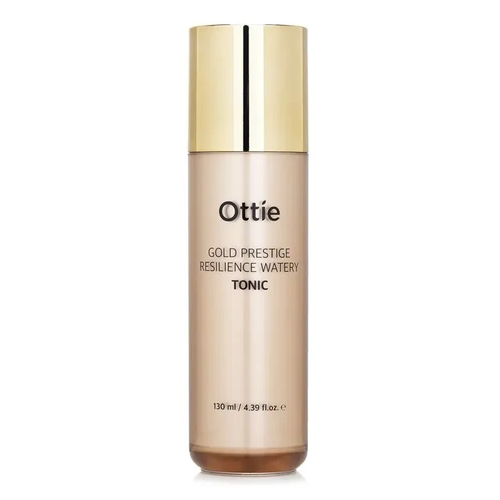 Зволожуючий тонік для пружності шкіри обличчя Ottie Gold Prestige Resilience Watery Tonic 120 мл, фото 1