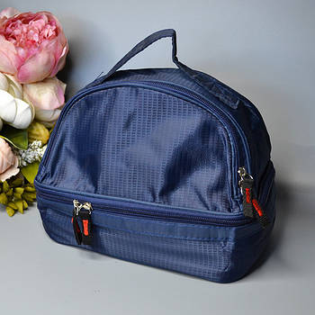 Косметичка дорожня тканинна 25*19 см на блискавці в різних кольорах Luna