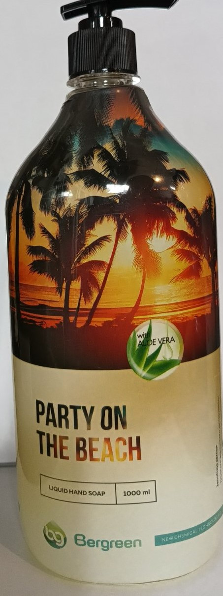 Рідке мило Bergreen party on the bech 1000ml