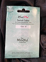 36605 Поворотний кабель бірюзового кольору Mindful 100 см