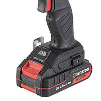 Шурупокрут ударний INTERTOOL WT-0362 акумуляторний двигуном 20В, 200Nm, 0-2900об/хв, 0-4000уд/хв, 1/4", 2.0Ач, ЗП 2А, кейс, фото 10