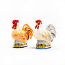 Набір керамічних ємностей для солі та перцю у вигляді птахів "Півень на галявині" Certified International, фото 2