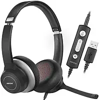 Наушники для компьютера MPOW BH328A Wired Computer headset с микрофоном Компьютерные наушники универсальные