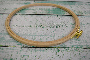 П'яльці дерев'яні Nurge висота 8мм діаметр 220мм